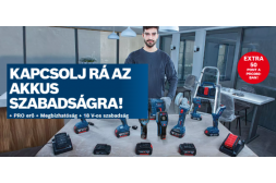 BOSCH Professional elektromos kéziszerszámok villanyszerelőknek