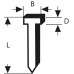 BOSCH Szeg, 47-es típus, 1,8 x 1,27 x 16 mm 1609200376