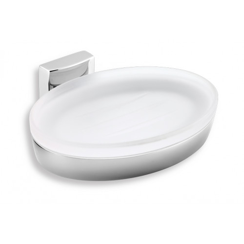 NOVASERVIS Metalia 12 szappantartó, króm/üveg 0236,0