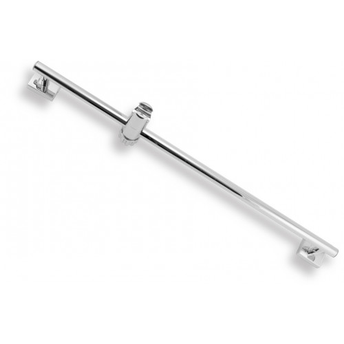 NOVASERVIS METALIA12 0239,0 FÉM ZUHANYRÚD ÁLLÍTHATÓ ZUHANYTARTÓVAL 622 MM