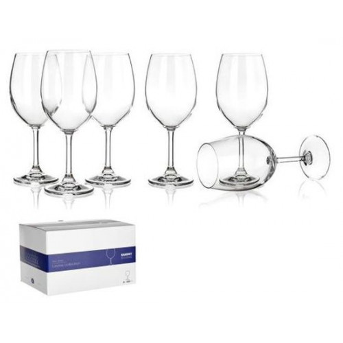 BANQUET Leona Crystal vörösboros pohár, 430 ml, 6 db 02B4G006430 BANQUET Leona Crystal vörösboros pohár, 430 ml, 6 db 02B4G006430