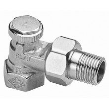 HEIMEIER Regutec DN15-1/2" Radiátor visszatérő csavarzat, sarok 0355-02.000