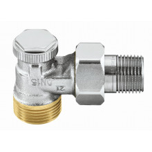 HEIMEIER Regutec DN 15-1/2" visszatérő sarokszelep,külső menettel, 0365-02.000