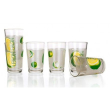 BANQUET Lemon pohárkészlet, 230 ml, 6 db 04240100