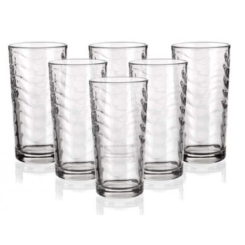 BANQUET Pure Wave vizespohár készlet, 270 ml, 6 db 04N109B-B BANQUET Pure Wave vizespohár készlet, 270 ml, 6 db 04N109B-B