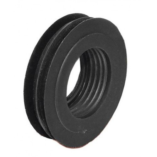 NÝVLT H4/117 WC belső csatlakozó mandzsetta, bordázott gumi, fekete, 58 × 33 mm 10117