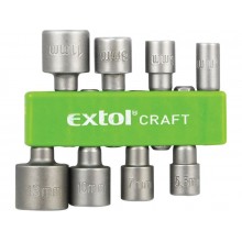 EXTOL CRAFT behajtó klt. hatlapfejű csavarhoz 8db, 5-13mm 10213