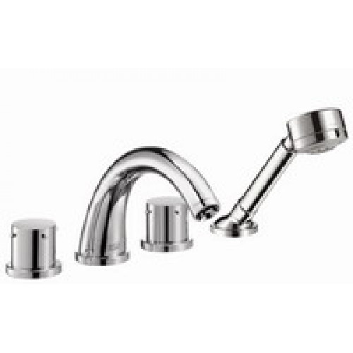 HANSGROHE Axor Starck 4 lyukú épített peremre szerelhető csaptelep, króm 10451000