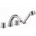 HANSGROHE Axor Starck 4 lyukú épített peremre szerelhető csaptelep, króm 10451000