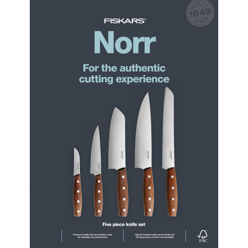 Fiskars Norr Késkészlet, 5 db 1062516 Fiskars Norr Késkészlet, 5 db 1062516