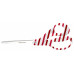 Fiskars Candy Cane Univerzális olló, 21 cm 1063035