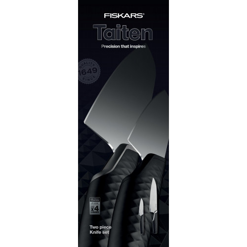 Fiskars Taiten Késkészlet, 2 db 1066834 Fiskars Taiten Késkészlet, 2 db 1066834