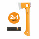 Fiskars univerzális könnyű fejsze X-series™ (XS) X13 + Xsharp™ kés- és fejszeélező 1075437