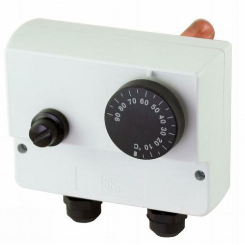 REGULUS TS95H30.01 termosztát borított. olajteknőhöz, érzékelőkhöz 6,5x100mm 10771