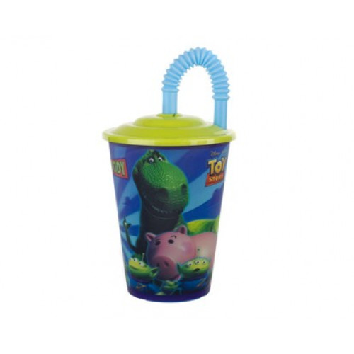 BANQUET Toy Story L pohár tetővel, 450 ml 1213TO33571