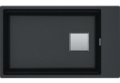 Franke Kubus 2 KNG 110-62 Fragránit mosogató, 760 x 460 mm, onyx 125.0512.515