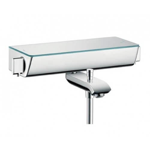HANSGROHE Ecostat Select termosztátos kádcsaptelep, fehér/króm 13141400 HANSGROHE Ecostat Select termosztátos kádcsaptelep, fehér/króm 13141400