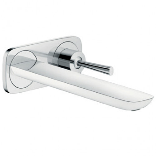 HANSGROHE PuraVida falsík alatti egykaros mosdócsaptelep, króm/fehér 15085400