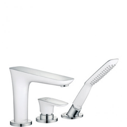 HANSGROHE PuraVida három lyukú kádcsaptelep, króm 15432000 HANSGROHE PuraVida három lyukú kádcsaptelep, króm 15432000