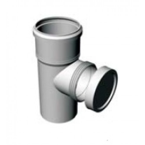 RICOMGAS kondenzációs füstgáz revíziós idom, csavaros, egyenes, DN 80 16080B