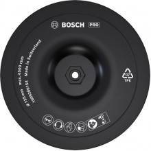 BOSCH PRO Backing Pad alátéttányér, 125 x 8 mm, tépőzáras 1609200154