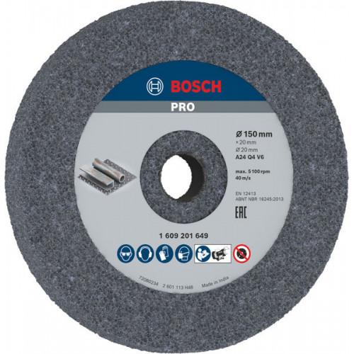 BOSCH PRO Metal csiszolókorong, 150 x 20 x 20 mm, G24 1609201649