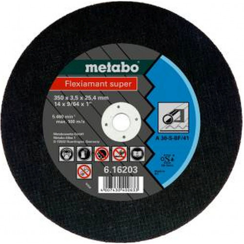 Metabo Flexiamant Super Vágókorong, acél, 350x3,5x25,4mm TF 41 616203000