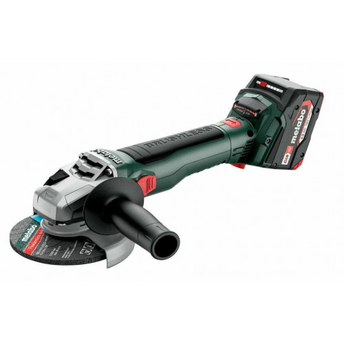 Metabo W 18L TBL 11-125 Akkus sarokcsiszoló (18V/2x4,0Ah/125mm) MetaBOX 613052510