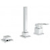 GROHE Eurocube 3 lyukas kádcsaptelep kombináció, 1/2", króm 19966000