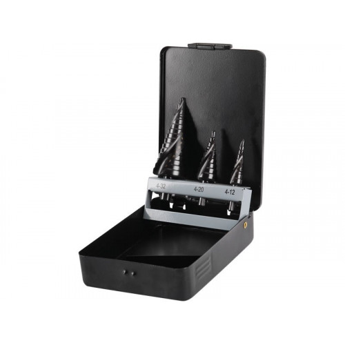 EXTOL CRAFT lépcsős fémfúró , 3db 20092 EXTOL CRAFT lépcsős fémfúró , 3db 20092