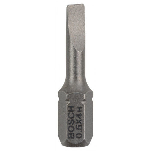 BOSCHCsavarozófej, extra kemény S 0,5x4,0, 25 mm 2607001457