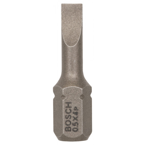 BOSCH Csavarozófej, extra kemény S 0,5x4,0, 25 mm 2607001458