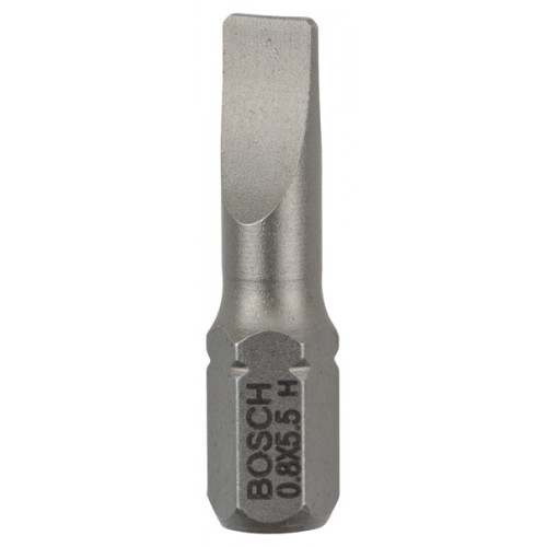 BOSCH Csavarozófej, extra kemény S 0,8x5,5, 25 mm 2607001463