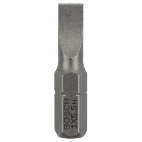 BOSCH Csavarozófej, extra kemény S 1,0x5,5, 25 mm 2607001464