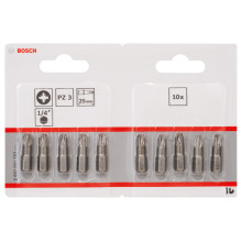 BOSCH Extra Hard csavarhúzóbetét PZ 3, 25 mm 2607001563