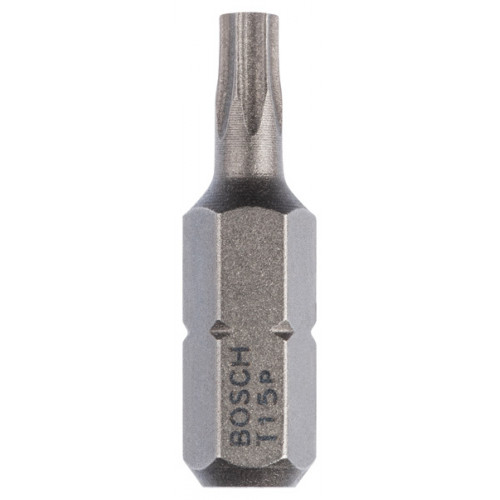BOSCH Csavarozófej, extra kemény T15, 25 mm 2607001608