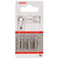 BOSCH Extra kemény Bit T25, 25 mm, 3Db. 2607001615