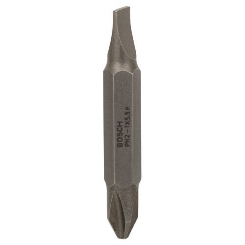 BOSCH Extra Hard kétvégű csavarhúzóbetét S 1,0x5,5; PH2; 45 mm 2607001738