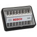 BOSCH 8 részes Robust Line csavarbit készlet, Sx extra kemény 49 mm 2607002556