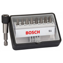 BOSCH 8 +1 részes Csavarozó bit készlet Robust Line S extrakemény 2607002560