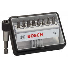 BOSCH 8+1 részes Robust Line Extra Hard S PZ csavarbitkészlet 2607002561