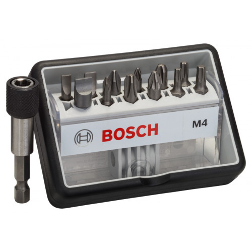 BOSCH 12+1 Csavarozó bit készlet Robust Line, M Extra-Hart 2607002566