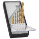 BOSCH 6 részes Robust Line fémfúrószárkészlet, HSS-TiN, 135°, 2–8 mm2607010530