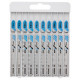 BOSCH 10 részes Basic for Metal szúrófűrészlap-készlet 2607010631