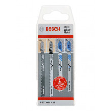 BOSCH 18 részes Wood and Metal szúrófűrészlap-készlet 2607011439