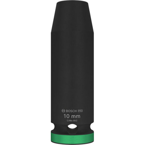 BOSCH PRO Impact Socket, 1/2", 10 mm, mély 2608003044