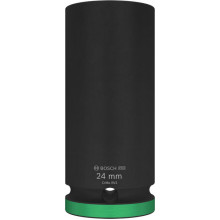 BOSCH PRO Impact Socket, 1/2", 24 mm, mély 2608003055