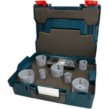 BOSCH PRO Multi Material PC Plus körkivágókészlet, 13 részes 2608594433