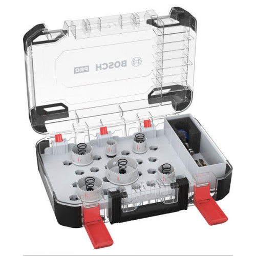 BOSCH PRO Sheet Metal PC Plus körkivágó készlet, 8 db-os 2608594474
