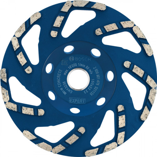 BOSCH EXPERT Concrete gyémánt fazékkorong, 150 × 22,23 × 4,5 mm 2608901478